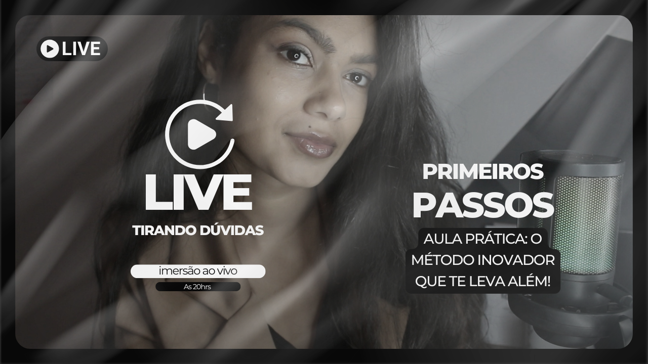 O metodo inovador que te leva além - aula ao vivo